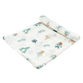 Luvlymama Botanica 100% Cotton Muslin Swaddle – 110 × 120 cm