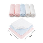 Ultra Soft Bamboo Wash cloth - Set of 5 (25 × 25 cm)